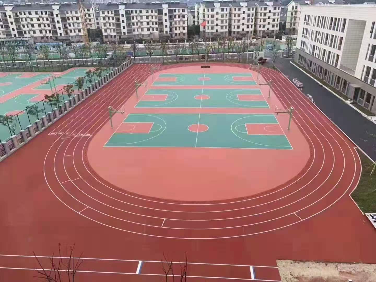 庆阳市混合型塑胶跑道硅PU球场 - 哪里好